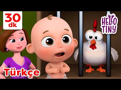 Horozumu Kaçırdılar Çocuk Şarkısı | Bebekler için şarkılar 👶 Hello Tiny Türkçe