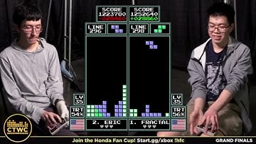 Tetris World Championship EricICX vs Fractal