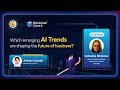 Which emerging AI trends are shaping the future of business ?