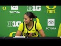 Ehis Etute, Katie Fiso, & Sarah Rambus | Postgame vs. Penn State