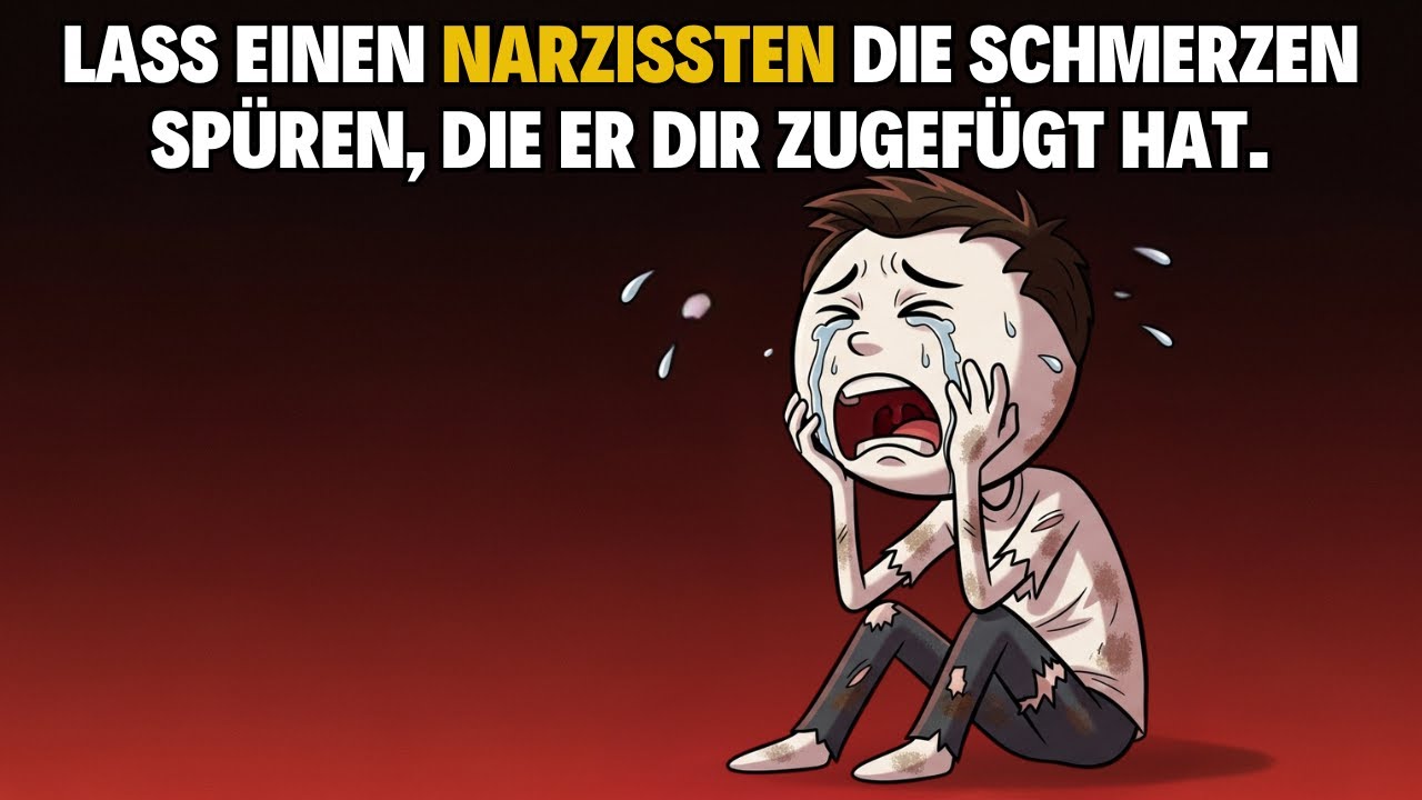 Tu das, damit ein Narzisst die Schmerzen spürt, die er dir angetan hat.