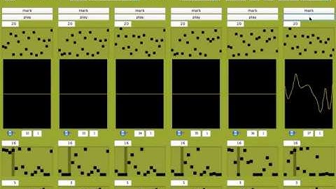 Growing sounds - mutated simple step-sequencer genetic algorithms via the RedGA