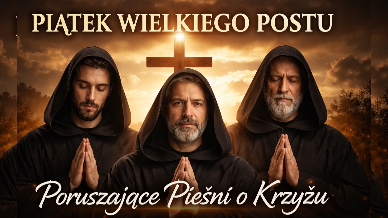 PIĄTEK WIELKIEGO POSTU ✝️ Poruszające Pieśni o Krzyżu, Golgocie i Przebaczeniu | Modlitwa i Cisza