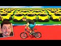 1 bmx vs 30 carros bmx vs carros no gta v online