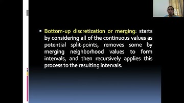 Data Transformation and Discretisation