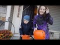 Halloween Trick-or-Treating In Cary, IL. "Real Russia In The US" ep.13