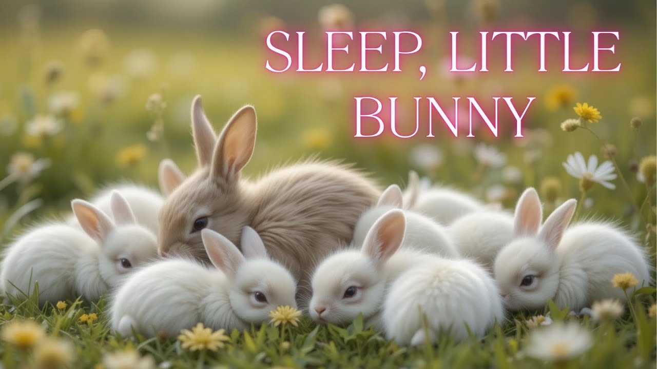 Sleep, Little Bunny | A Soothing Lullaby for Bedtime | 25-Minute Baby Sleep Aid
