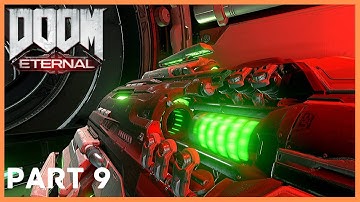 DOOM ETERNAL Walkthrough Gameplay Part 9 - BFG 9000! (FULL GAME) 100% Mars Core