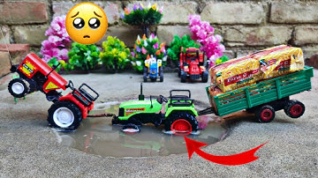 EICHER MINI TRACTOR STUCK IN MUDWITHPARLEG MINI SCIENCE PROJECT PART11| MINISCIENCE@akhilcreator7084