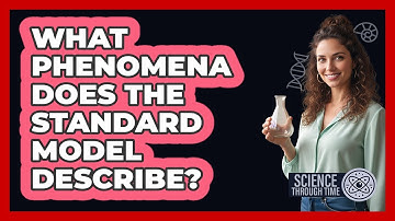 What Phenomena Does the Standard Model Describe?