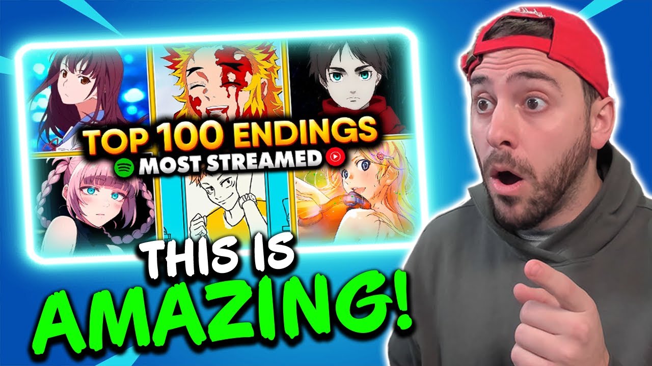 Top 100 Anime Endings of All Time | First Time Reaction!