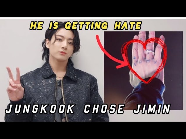 Jikook getting hate and that's how Jk responded. class=