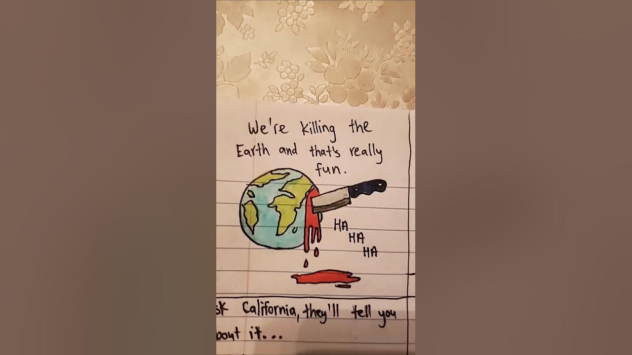 We're killing the Earth π π π’ #savetheearth #art #drawing We're killing the Earth π π π’ #savetheearth #art #drawing