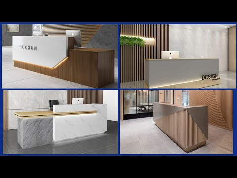 Reception Desk Table Design 2022 || Modern Office Desk