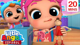 Aprendiendo a Compartir los Juguetes🏠🧸| Caricaturas para niños | Canciones infantiles🎵| Little Angel screenshot 5