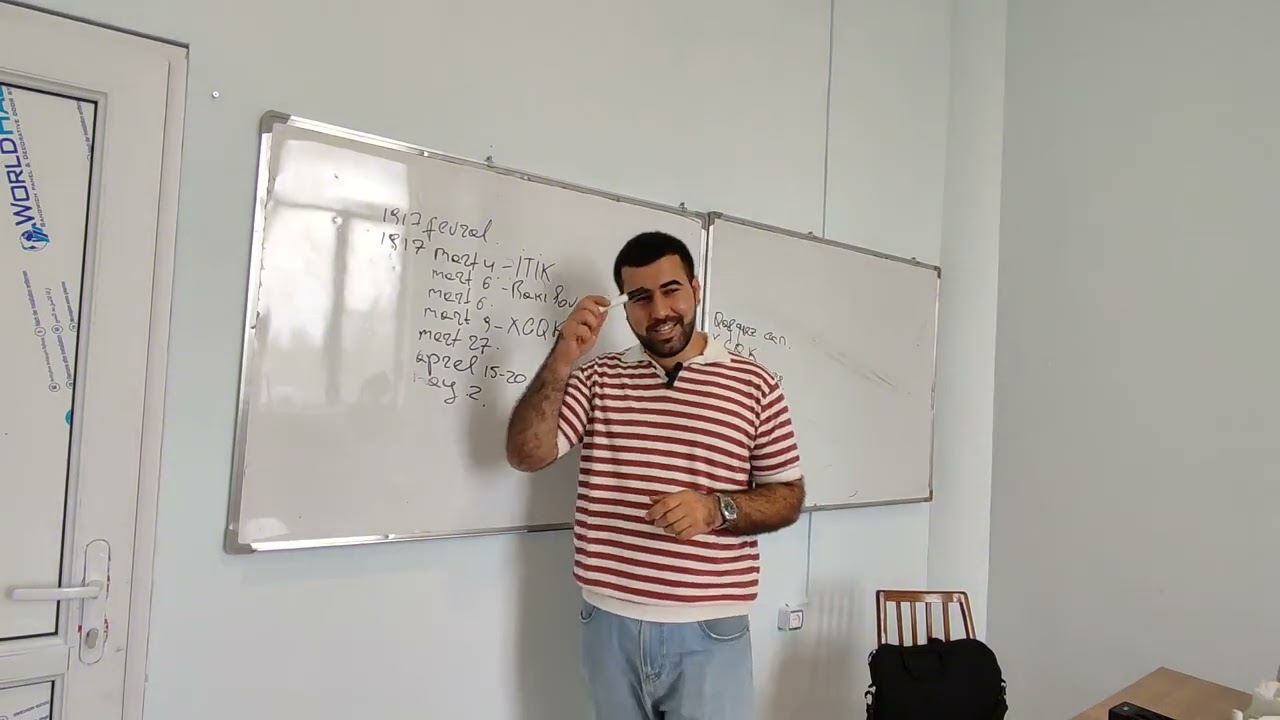 TARİX DƏRSLƏRİ - 1917-ci il Fevral inqilabından sonrakı dövrdə Azərbaycan(dərs gedişində izah)