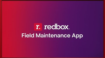 Redbox Field Maintenance merchandiser app