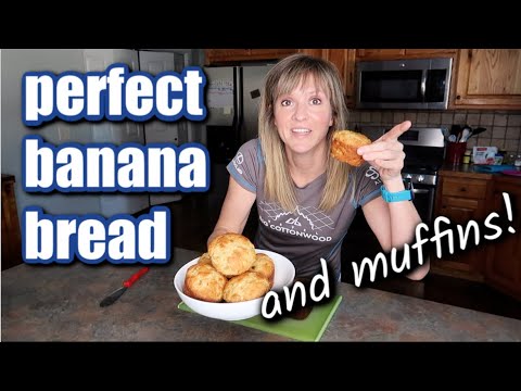 COOK WITH ME | BEST BANANA BREAD IN THE WORLD | FRUGAL FIT MOM AND ...