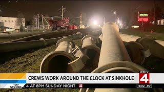 Crews work around the clock in Fraser