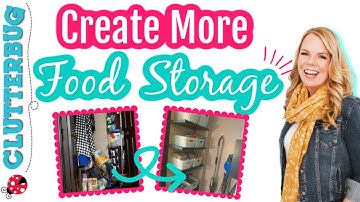 How to Create More Food Storage