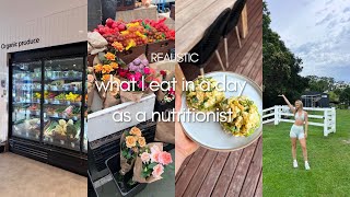 WHAT I EAT IN A DAY AS A NUTRITIONIST | I'm hosting a retreat, grocery haul, salted maple coffee