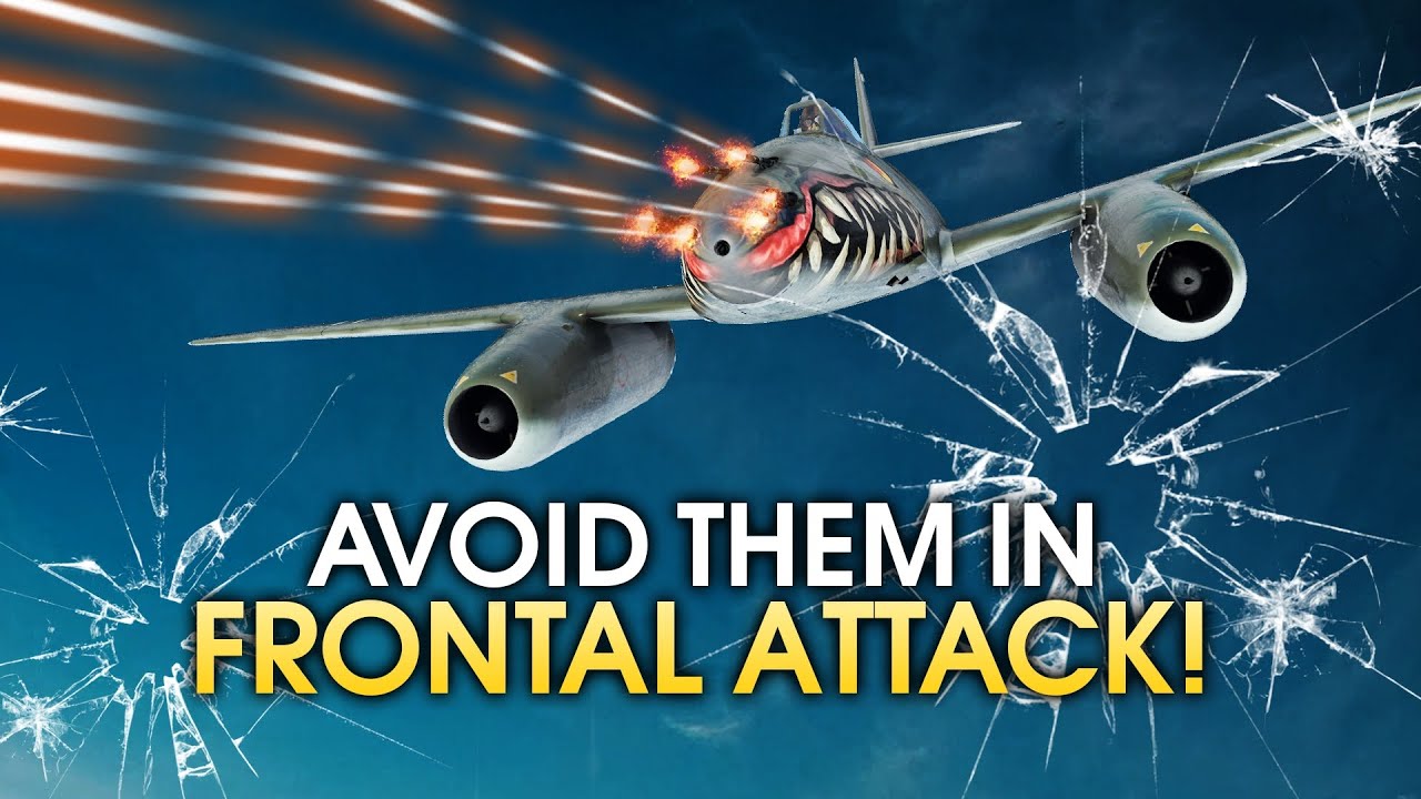 Avoid them in frontal attack! / War Thunder