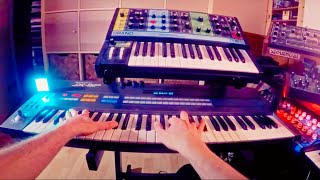 Roland JX-8P, Moog Grandmother, Aira T8 | Retro synth vibes LIVE!