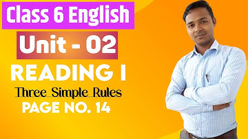 Class 6 English | Unit 02 | Reading I | All Exercises | Mukesh Raut