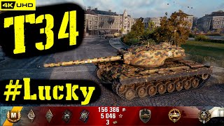 World of Tanks T34 Replay - 6 Kills 5.1K DMG(Patch 1.6.1)