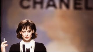 80s Chanel by Karl Lagerfeld | Ines de la Fressange runway compilation HD