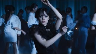 I’ll dance dance dance with my hands - Wednesday Addams dance scene 1x04 Resimi