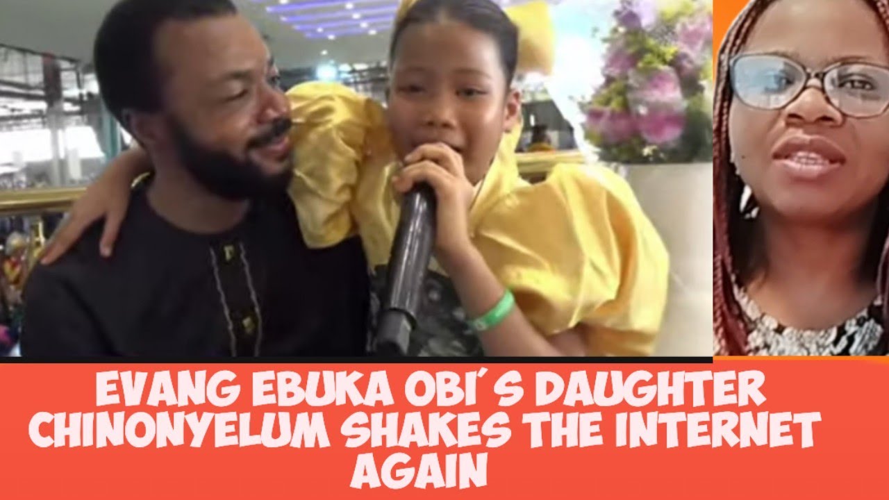 Evang Ebuka Obi's daughter CHINONYELUM Shakes the internet again #zionprayermovementoutreachlive 