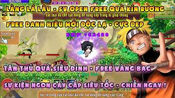 Làng Lá Lậu | sv open free quà kín rương, free vàng bạc | danh hiệu mới lạ, cày cấp siêu tốc