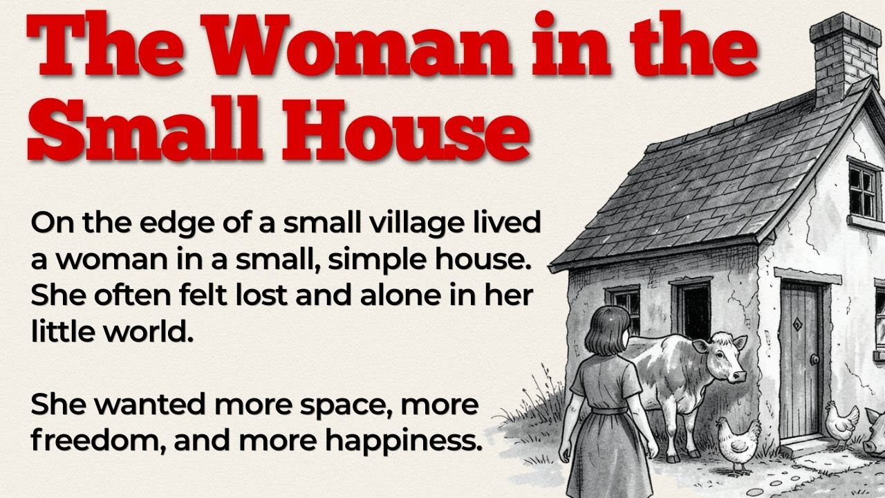 The old woman in the small house | Learn English with Simple Stories | English Story for Beginners