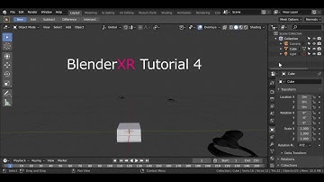 BlenderXR Tutorial 4: Navigation