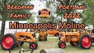 IMPRESSIVE Minneapolis Moline Collection of the Bergman Family at Tri-State Engine Show 2022