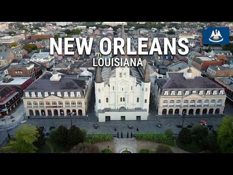 Video First time narrated walk from Convention Blvd to the French Quarter, Jackson Square & Napoleon House