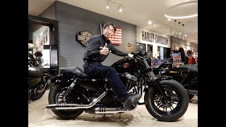 フォーティエイトにドラッグバーハンドルがかっこイイ！