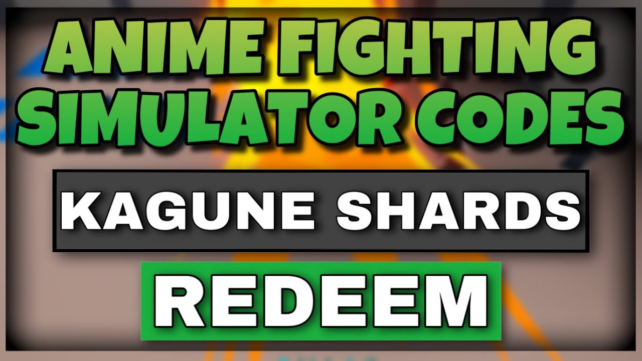 How To Get Kagune In Anime Fighting Simulator 2020