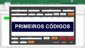 Formulário AVANÇADO no Excel - Primeiros Códigos VBA - Aula 02
