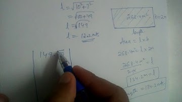 Radius of a conical tent is 7 height is 10, calculate length of canvas used in making the tent if ..
