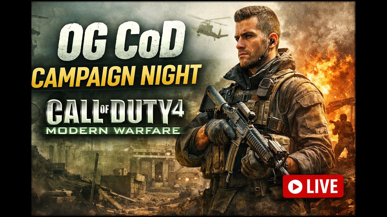 Replaying The CoD 4 Campaign Chill Stream YouTube replaying-the-cod-4-campaign-chill-stream-youtube