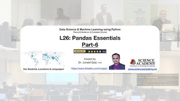 Lecture_26: #Pandas #GroupBy- #DataScience & #MachineLearning using #Python (#ai #explore #bootcamp)