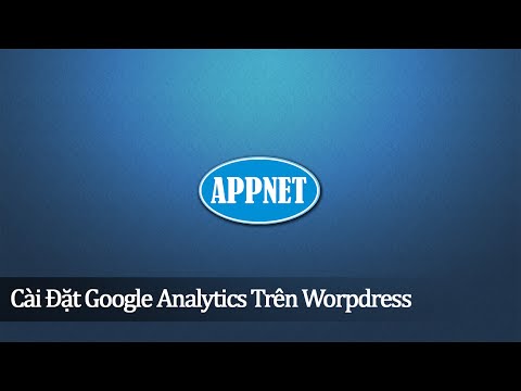 Hướng dẫn cài đặt Google Analytics cho Wordpress | APPNET.edu.vn