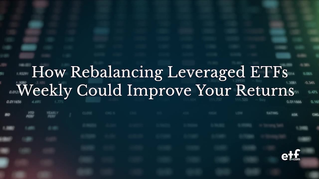 [Talk ETFs] How Rebalancing Leveraged ETFs Weekly Can Reduce Decay ...
