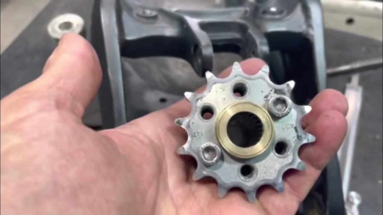 How To Remove Swing Arm Bearings On Sur Ron X PT. 2! - YouTube