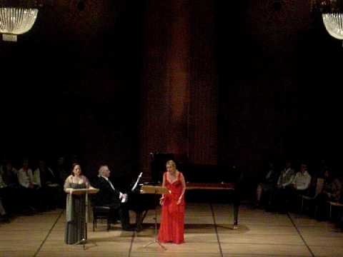 Barenboim, Dorothea Rschmann y Magdalena Kozenna