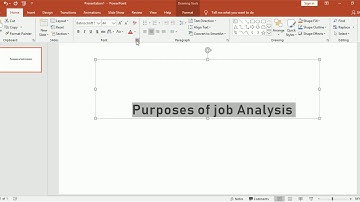 How to Change Character Spacing in Powerpoint 2019 ?