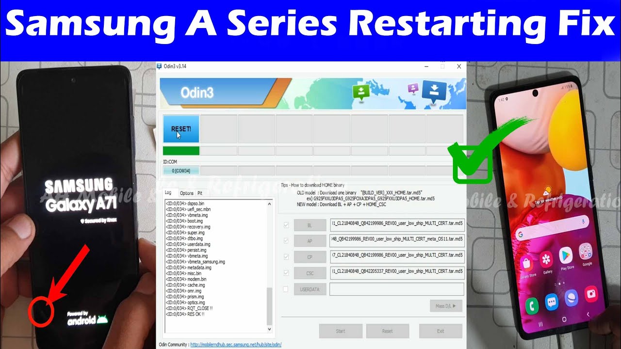 Samsung A Series Restart Problem Fix |How to Fix a Constantly Rebooting