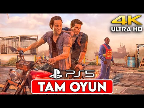 Uncharted 4: Bir Hırsızın Sonu Türkçe | Tam Oyun | 4K